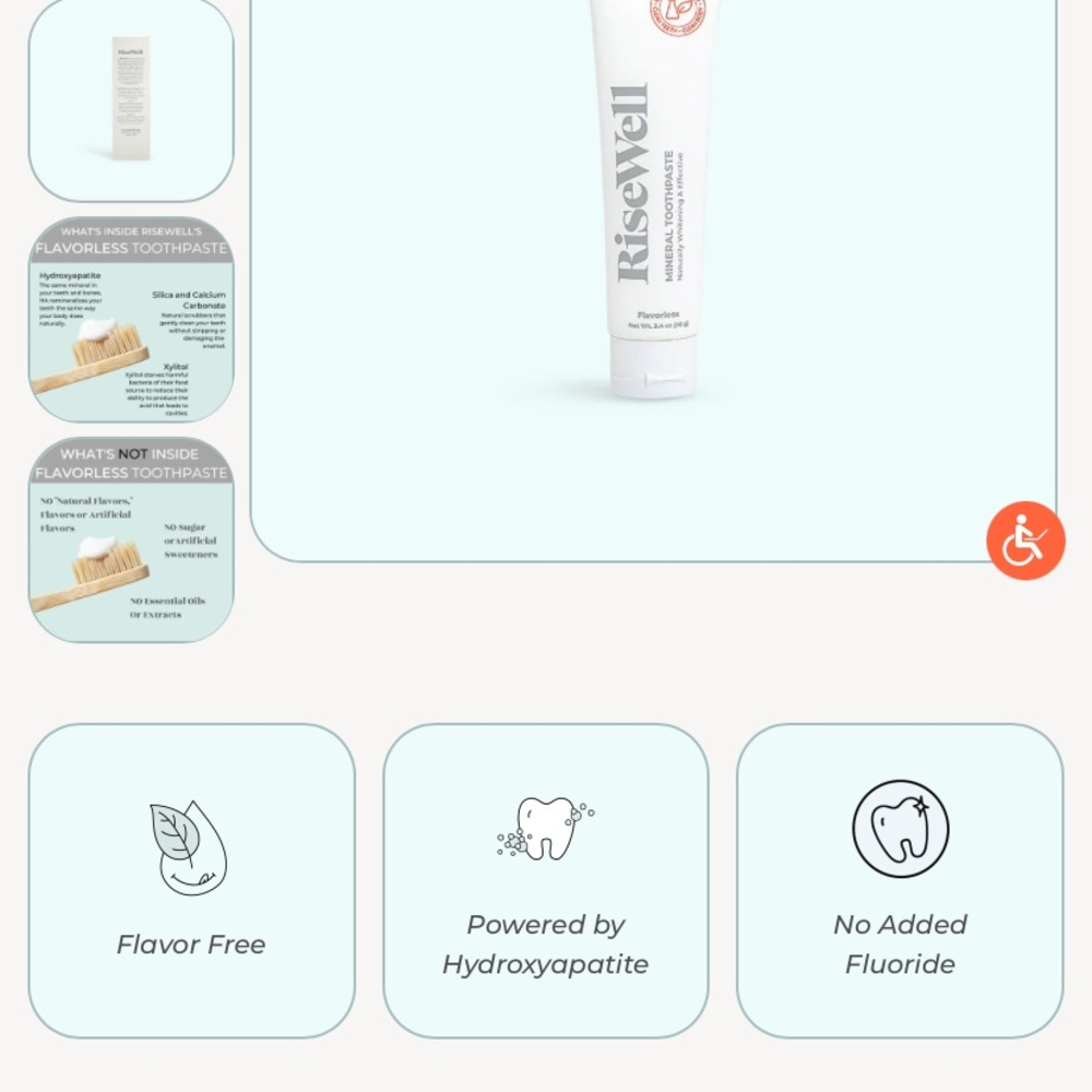 RiseWell Mineral Toothpaste